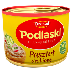 Pasztet drobiowy podlaski 195g. X12